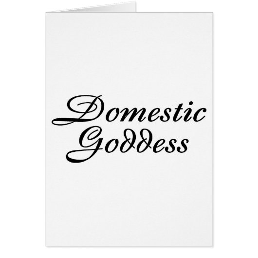 Domestic Goddess Cards (Front)
