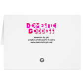 Domestic Goddess Cards (Back Horizontal)