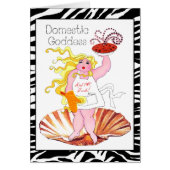 "Domestic Goddess" - Kiss the Cook! (Front)