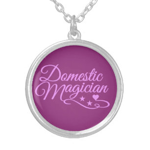 Domestic Magician custom necklace