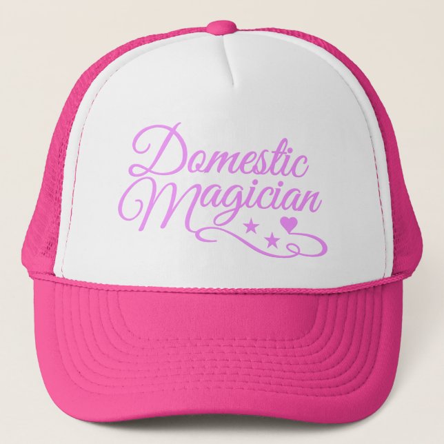 Domestic Magician hat - choose color (Front)