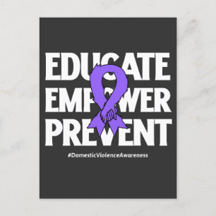 Domestic Violence Awareness 2024 Postcard