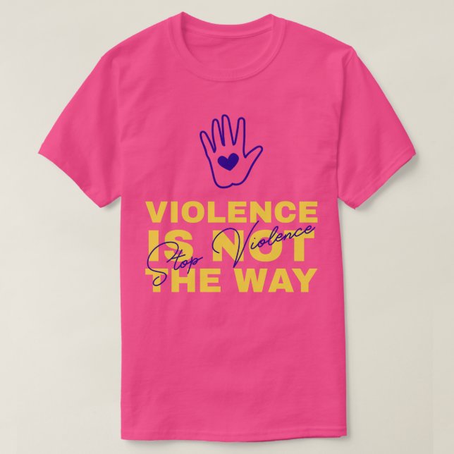 domestic violence awareness 4 T-Shirt (Design Front)