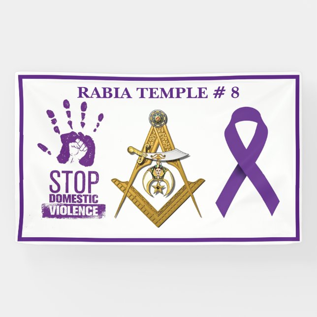 Domestic Violence Awareness Banner (Horizontal)