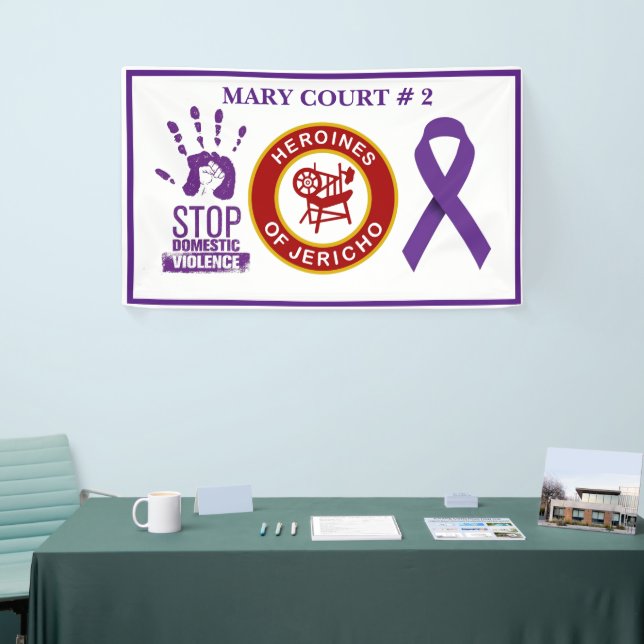 Domestic Violence Awareness Banner (Tradeshow)