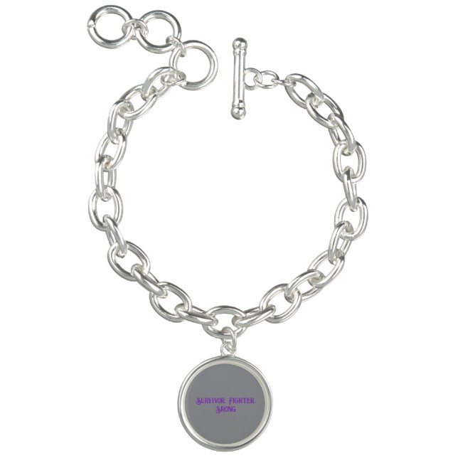 Domestic Violence Awareness Charm Bracelet (Product)