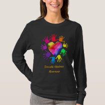Domestic Violence Awareness Hands Domestic Violenc T-Shirt