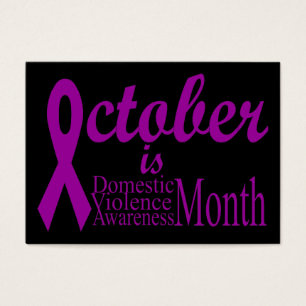 Domestic Violence Awareness Month