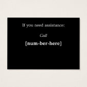 Domestic Violence Awareness Month (Back)