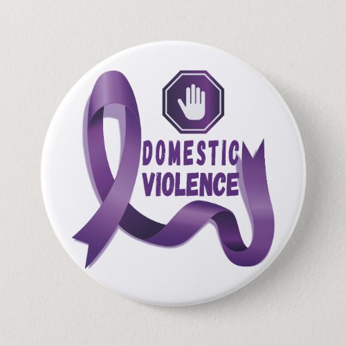 Domestic Violence Awareness Month Button