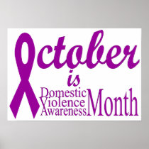 Domestic Violence Awareness Month Poster