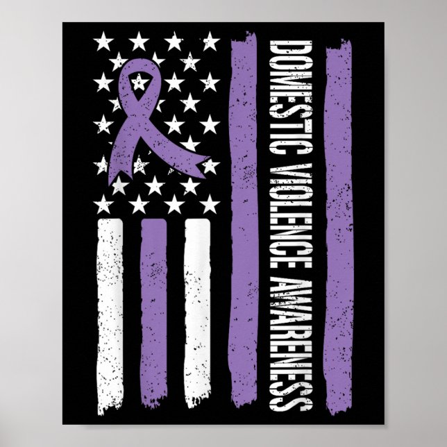 Domestic Violence Awareness Month  Poster (Front)