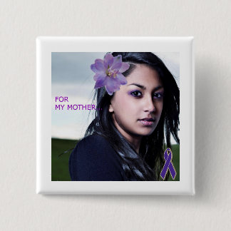 DOMESTIC VIOLENCE AWARENESS PINBACK BUTTON