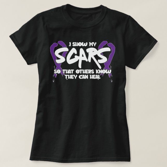 Domestic Violence Awareness Quote For Survivor Pul T-Shirt (Design Front)