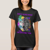 Domestic Violence Awareness Ribbon Support Gifts T-Shirt