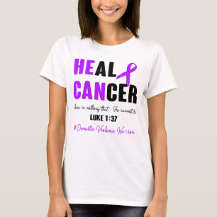 Domestic Violence Awareness Ribbon Support Gifts T-Shirt