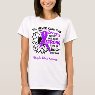 Domestic Violence Awareness Ribbon Support Gifts T-Shirt