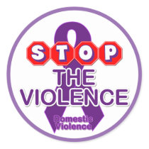 Domestic Violence Awareness Sticker