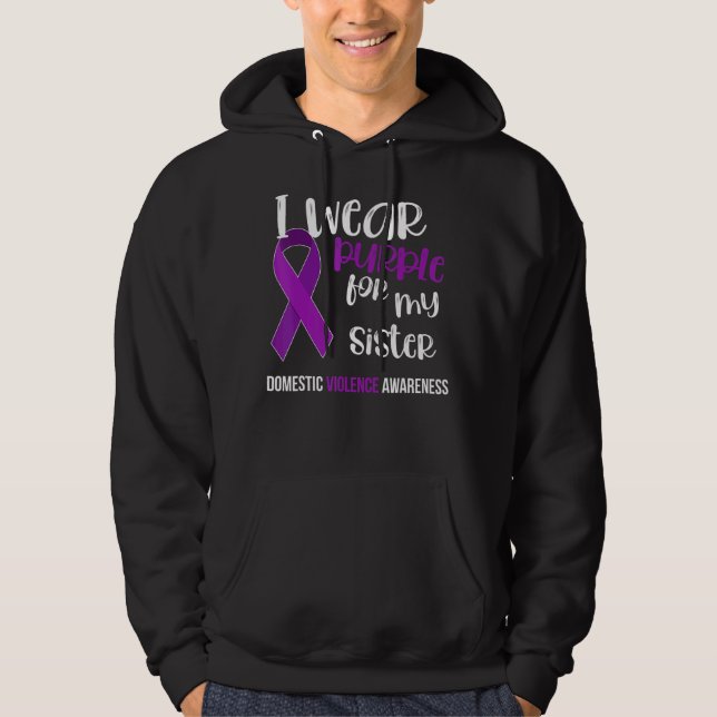 Domestic Violence Awareness Survivor Hoodie (Front)