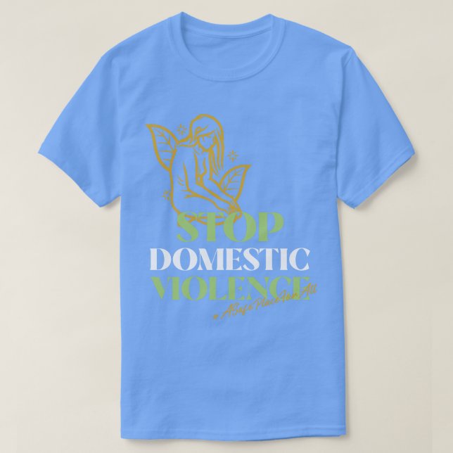 domestic violence awareness T-Shirt (Design Front)