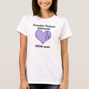 Domestic Violence Awareness t-shirt kNOw more