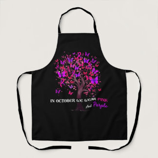 Domestic Violence Breast Cancer Awareness Month Ri Apron