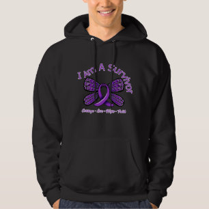 Domestic Violence Butterfly I Am A Survivor Hoodie