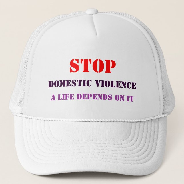 Domestic Violence Hat (Front)