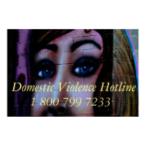 Domestic Violence Hotline poster