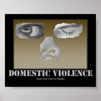 violence domestic poster posters gifts zazzle