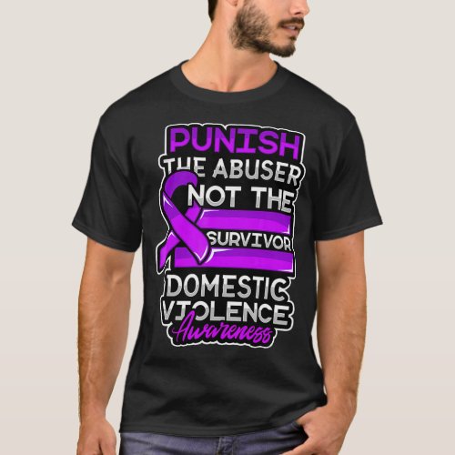 Domestic Violence Survivor Tshirt Abuse Support