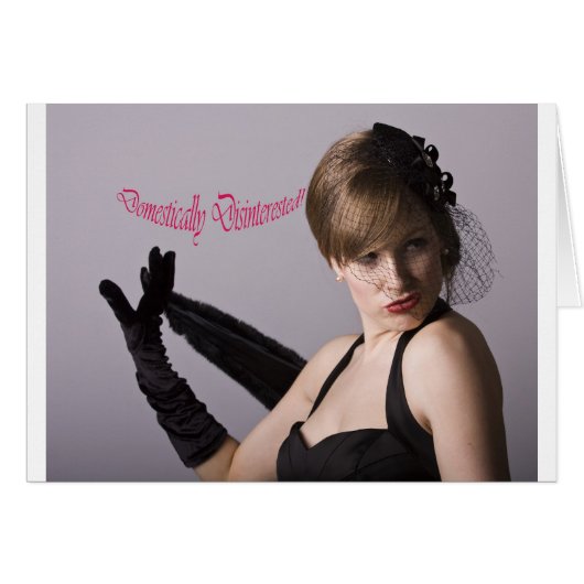 domestically disinterested (Front Horizontal)