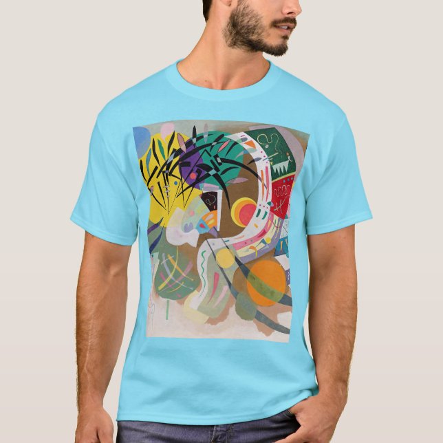 Dominant Curve, 1936 by Wassily Kandinsky T-Shirt (Front)