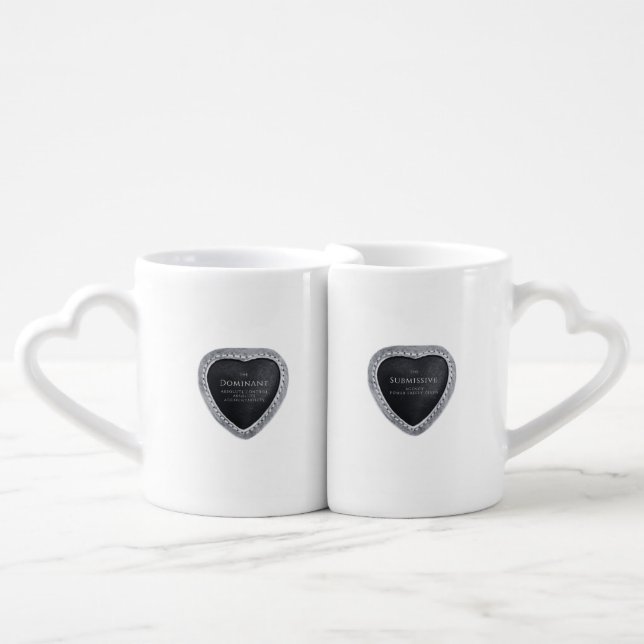 Dominant/Submissive Coffee Mug Set (Front Nesting)