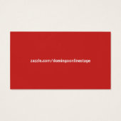 DOMINGO BUSINESS CARDS (Back)