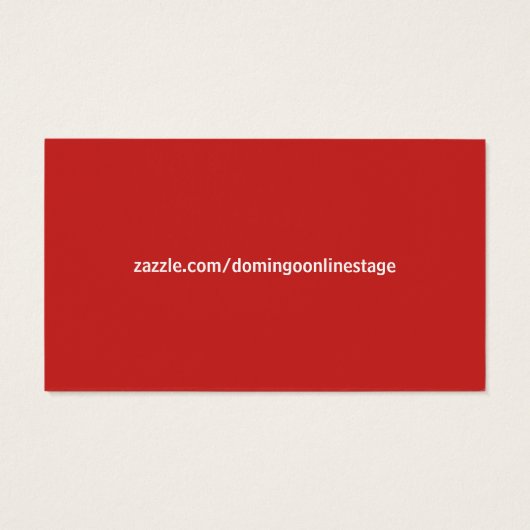 DOMINGO BUSINESS CARDS (Back)