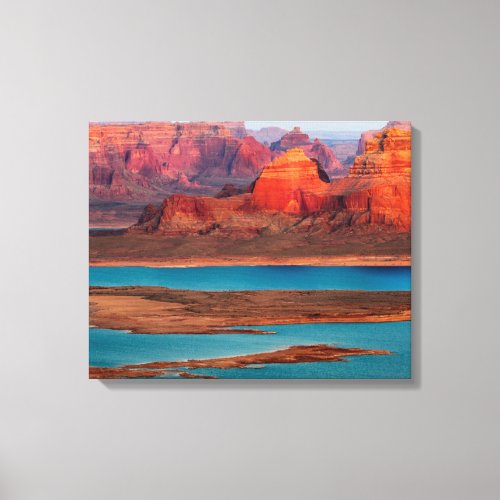 Dominguez Butte  Lake Powell Utah Canvas Print