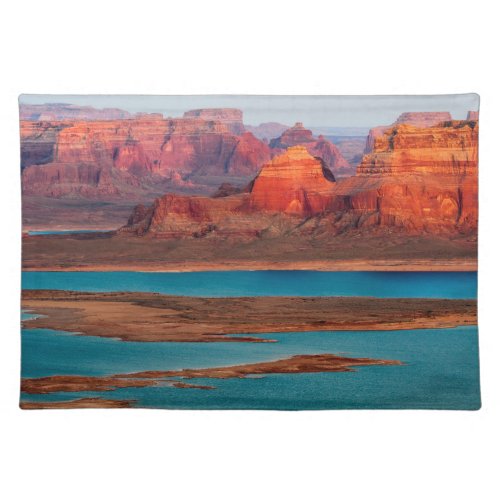 Dominguez Butte  Lake Powell Utah Cloth Placemat