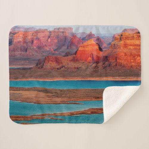 Dominguez Butte  Lake Powell Utah Sherpa Blanket