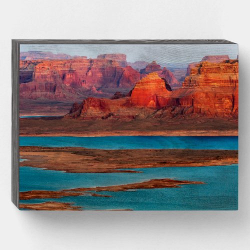 Dominguez Butte  Lake Powell Utah Wooden Box Sign