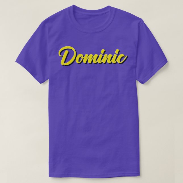 Dominic 2 T-Shirt (Design Front)