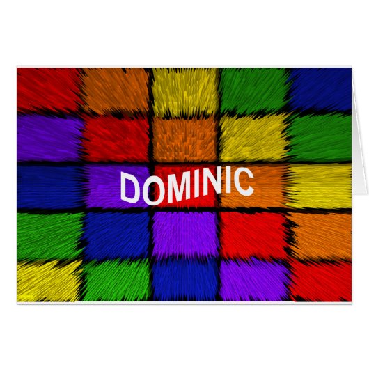 DOMINIC CARDS (Front Horizontal)