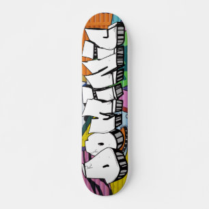 Dominic Graffiti Custom Personalized Skateboard