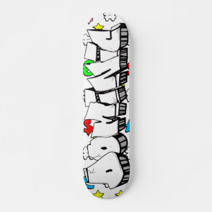 Dominic Graffiti Custom Personalized Skateboard