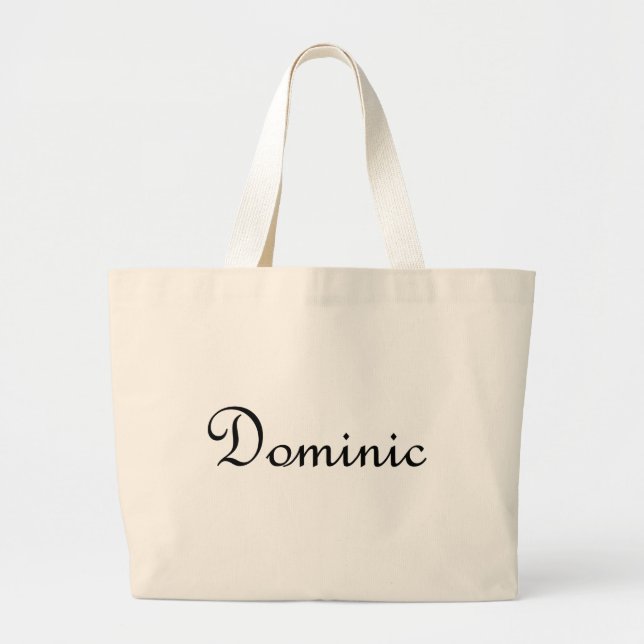 Dominic Large Tote Bag (Front)