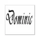 Dominic, Name, Logo, Self-inking Stamp | Zazzle