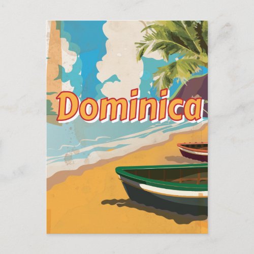 Dominica Beach vacation Poster Postcard