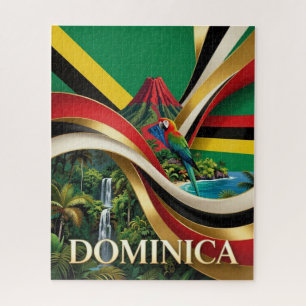 DOMINICA Caribbean Heritage Jigsaw Puzzle