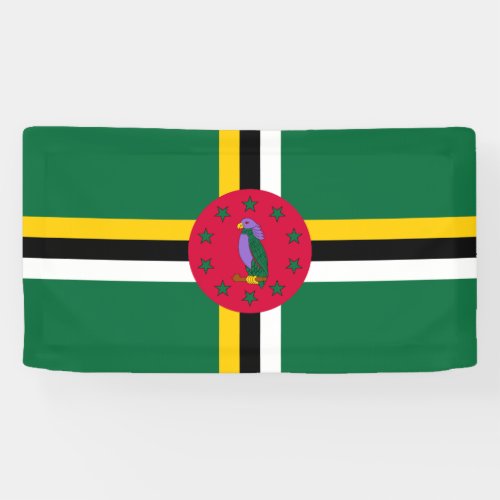 Dominica Flag Banner