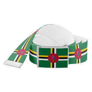 Dominica Flag Belt